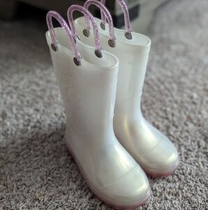Toddler Light Up Rainboots Size 7